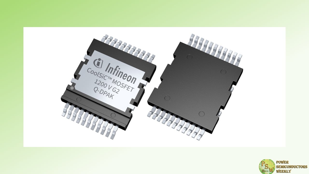 Infineon Launches 1200V CoolSiC™ G2 MOSFETs in Top-Side-Cooled Q-DPAK, Boosting Efficiency and Thermal Performance for Demanding Industrial Applications