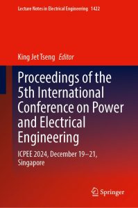 Proceedings of the 5th International Conference on Power and Electrical Engineering