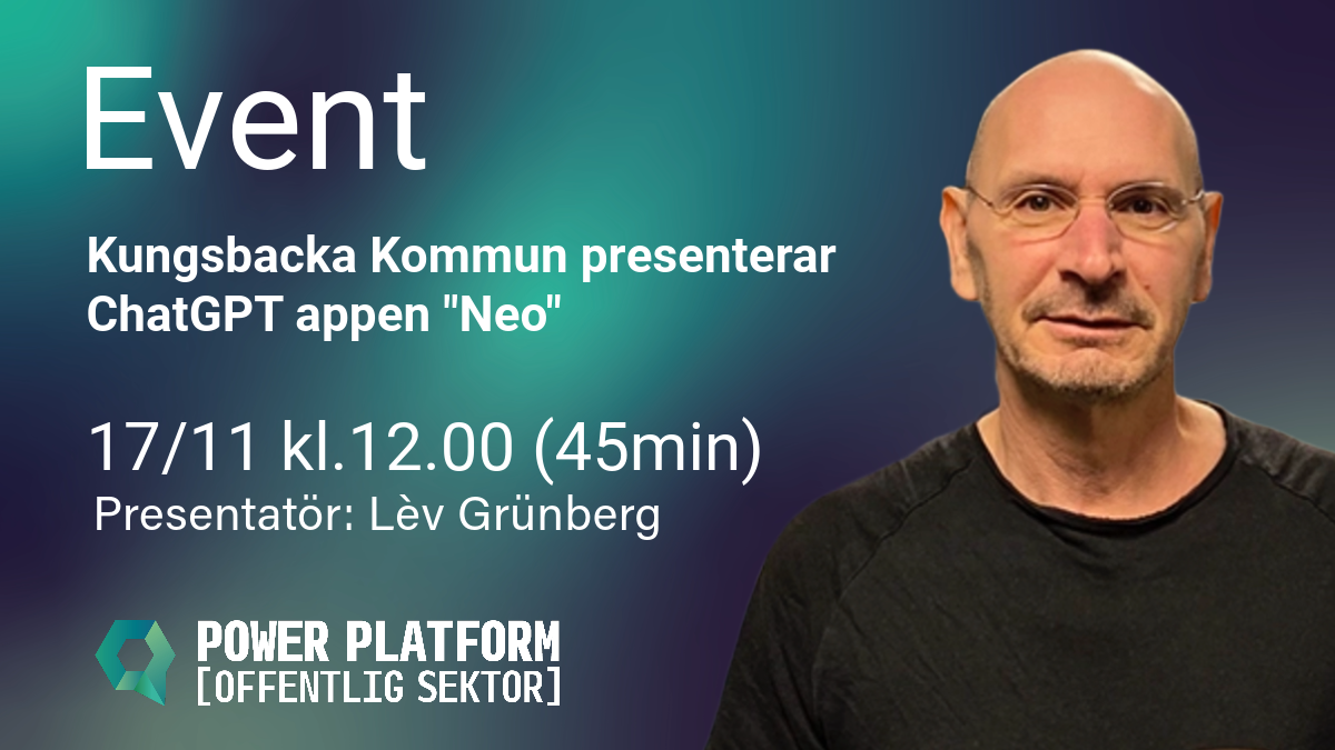 Upptäck Kungsbacka Kommuns Nya App: Neo – Driven av ChatGPT API