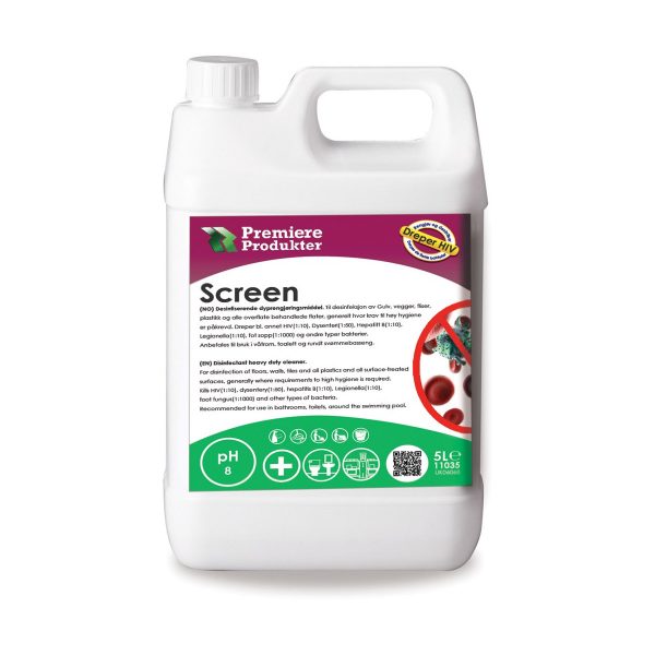 Screen powerful disinfection * kn a 5 lt.