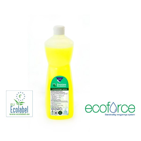 Sensitive Cleaner Lemon "Ecoforce -Premium Quality"*fl 1 lt