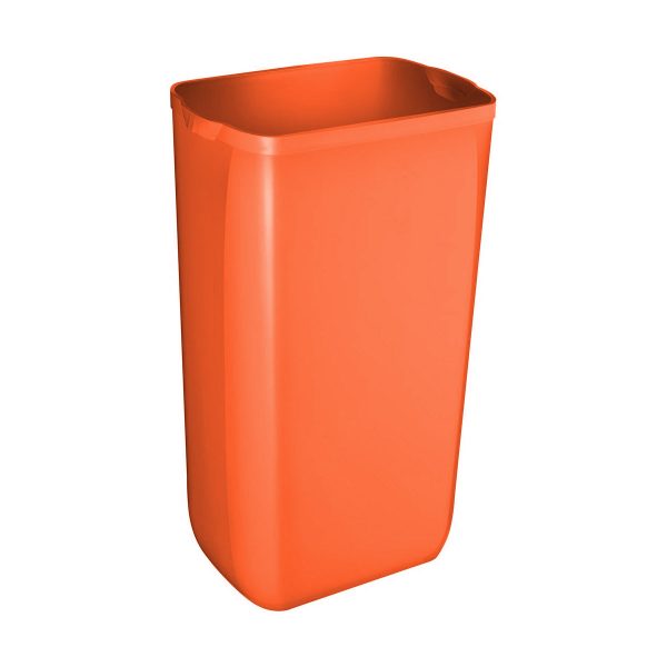 Orange "Coloured Edition" Papirkurv 23lt for vegg/gulv - 742