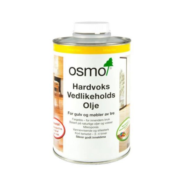 Osmo Hardvoks Vedlikeholds Olje 3079 2,5L Matt