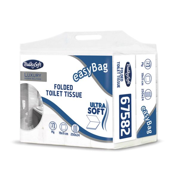 Toalettpapir Bulk Easybag Soft, 2-lag - Krt a 6000