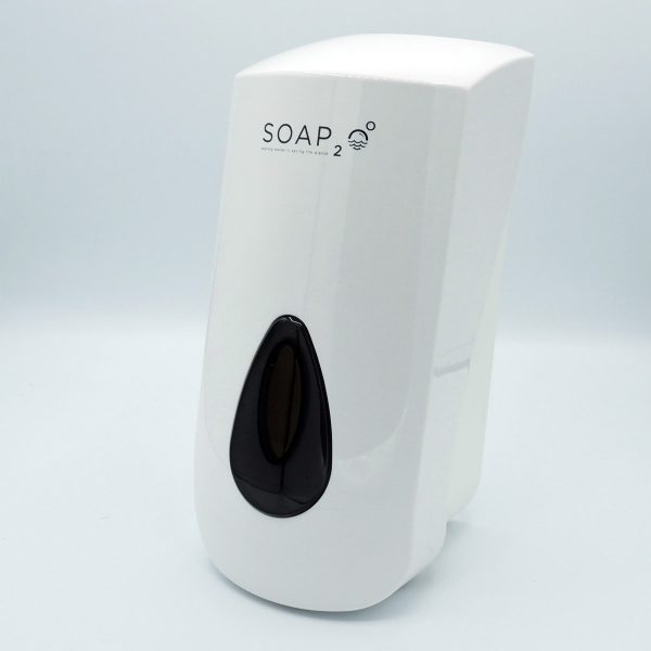 SOAP2O Myriad Skum / Såpedispenser, Hvit / Grå 900ml