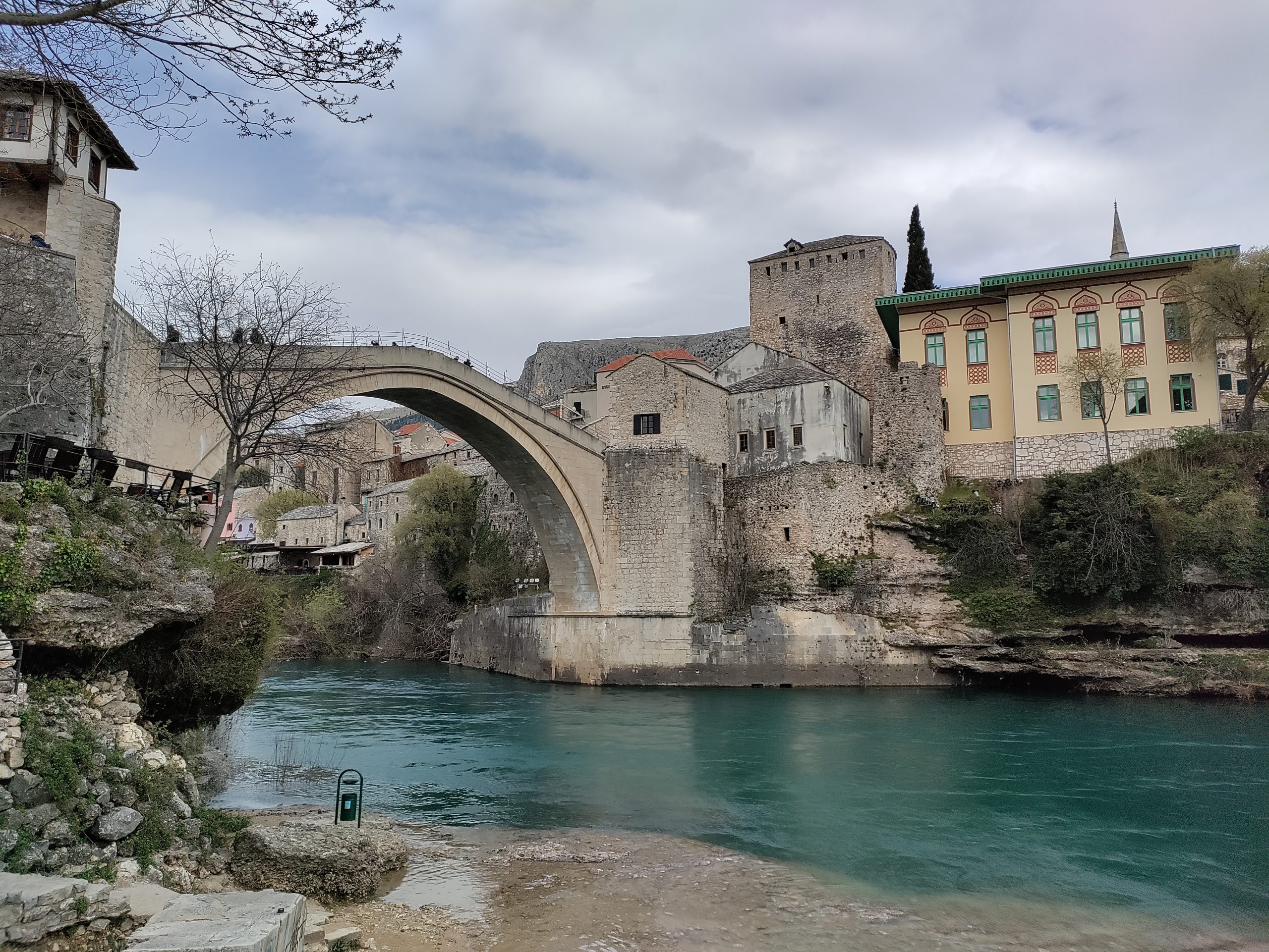 The old bridge in Mostar, Bosnia and Hercegovina