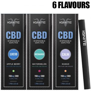 IGNITE CBD 150MG Disposable Vape Pen