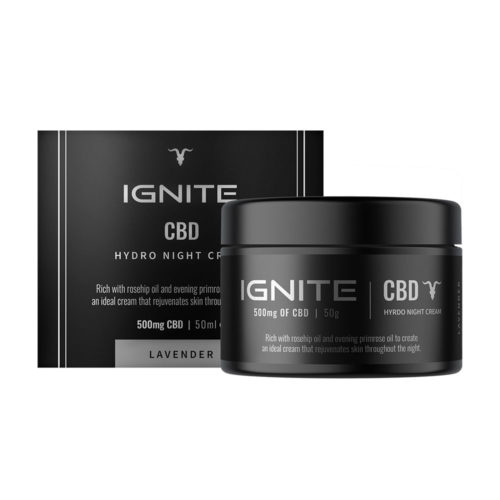 IGNITE CBD Hydro Night Cream 500MG