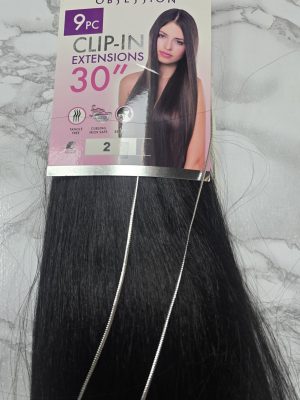 Obsessioin 9pc clip-in extensions 30" colour Dark Brown