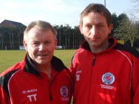 Presteigne St Andrews FC Three away games on the run-in for the first-team management