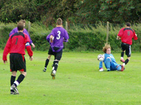 wally_weston_saves CP Llanandras have games coming up in both the Sparey and Bucknell Cups