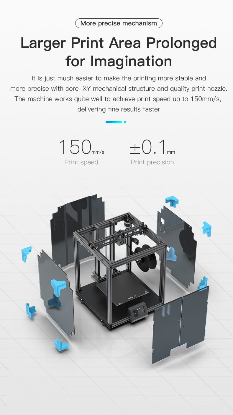 Creality Ender-6 3D printer - mere præcis