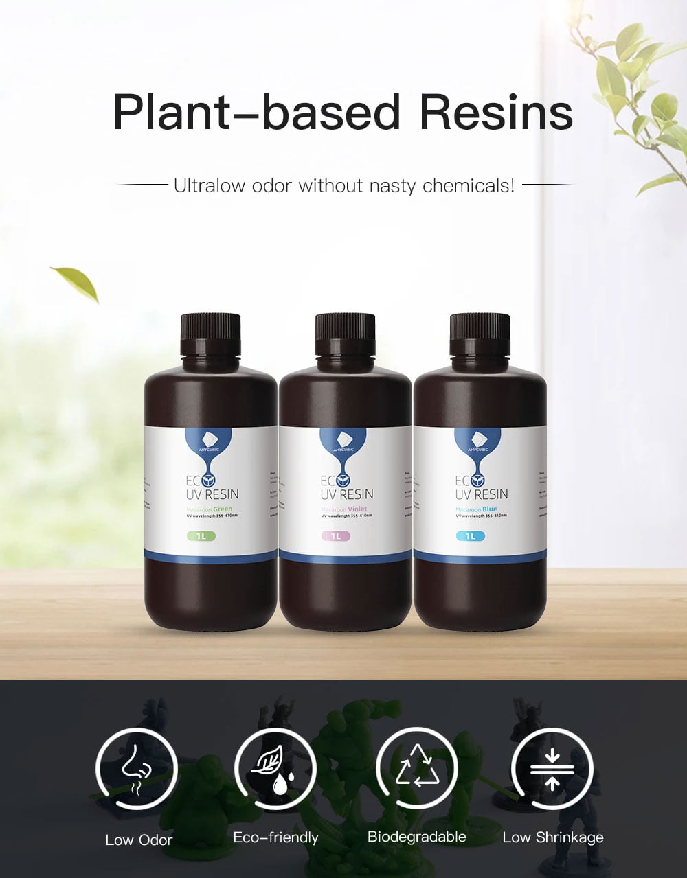 Plantebaseret Resin uden giftige kemikalier