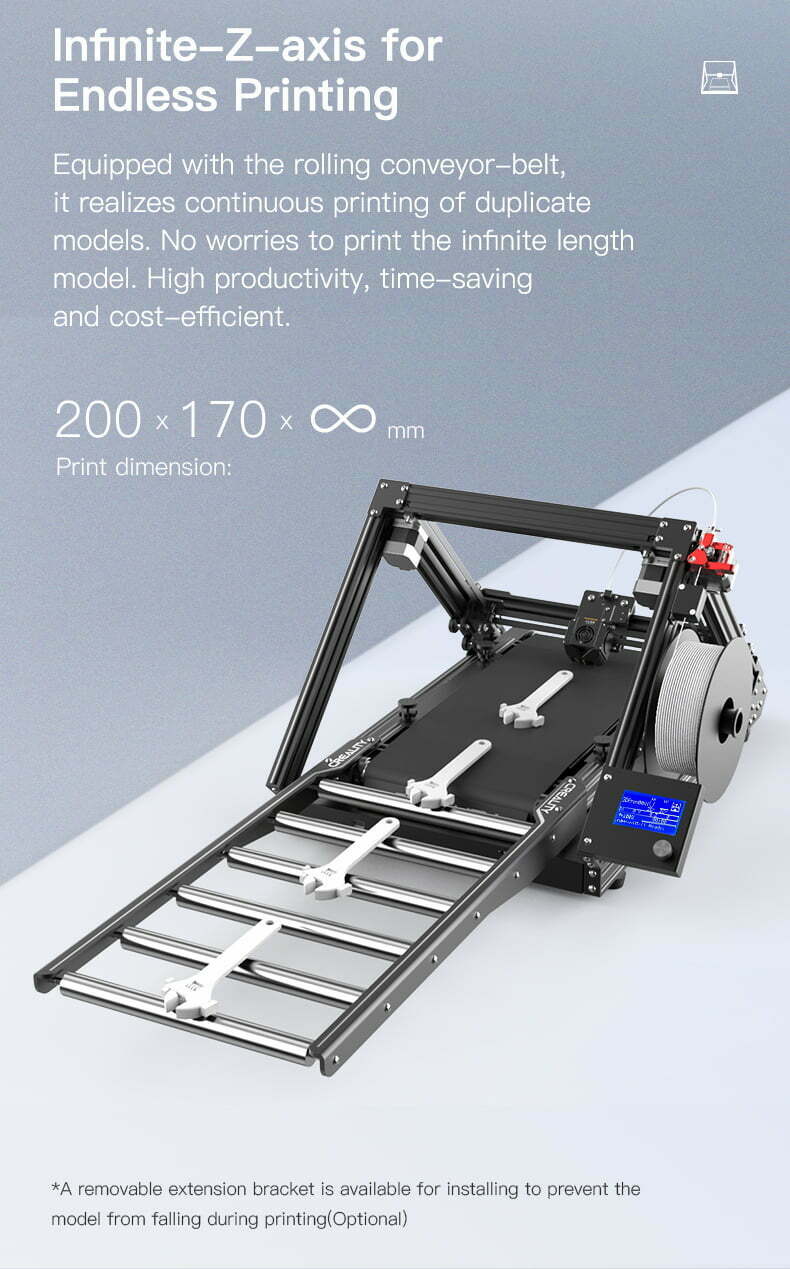 Creality CR-30 kan lave uendelige lange 3D print