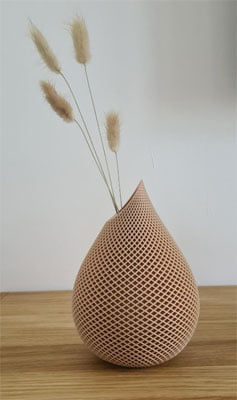 3D printet vase