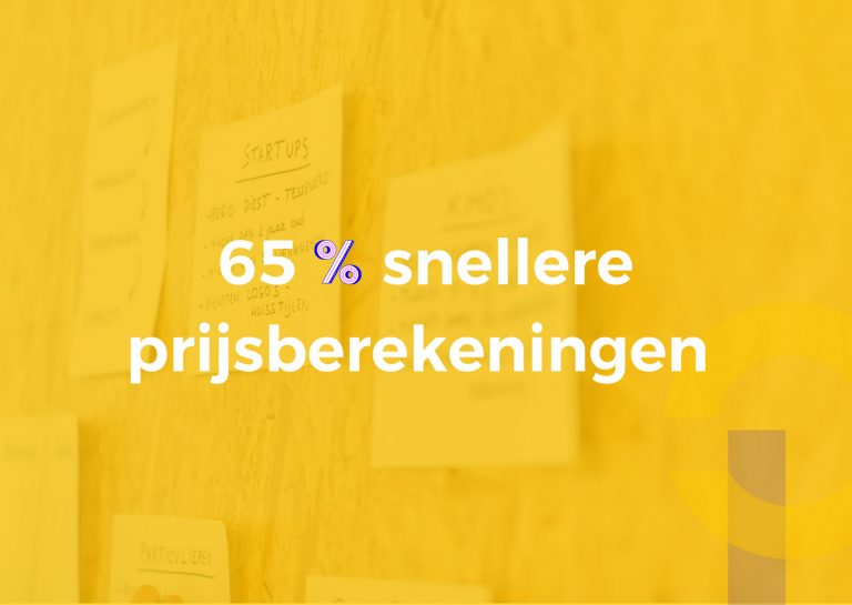 65% snellere prijsberekeningen voor een tuinaannemer