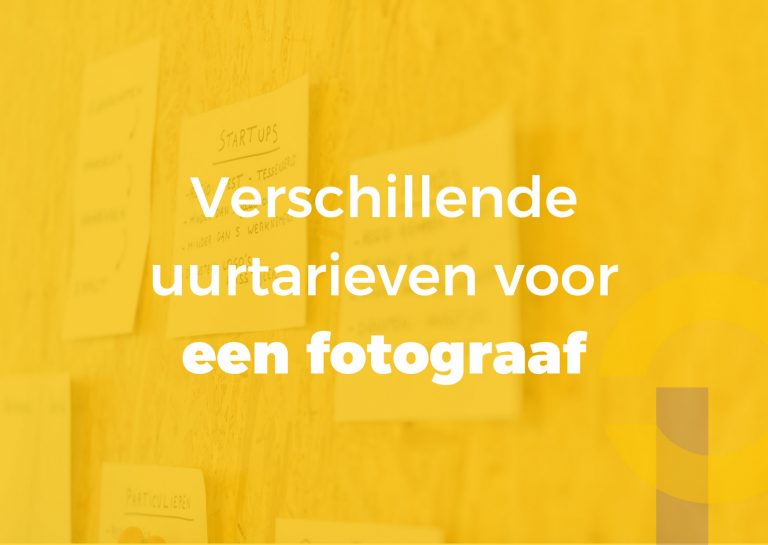 Uurtarieven fotograaf