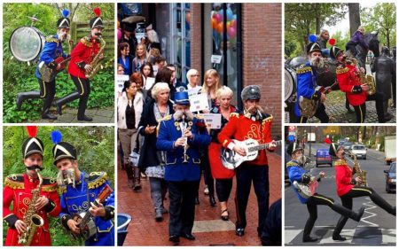 Bijzonder Duo in Colour: Vrolijke Wereldmuziek, Zuid-Amerikaans, Klezmer & meer. Gitaar, Saxofoon en tweestemmige zang. Ook als Trio met percussionist. Feest om naar te luisteren!