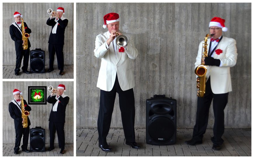 Boek het Kerst in Smoking Duo voor een onvergetelijk evenement. Breed repertoire, flexibele bezetting. Swingend of ontspannen, het perfecte geluid voor uw feest!