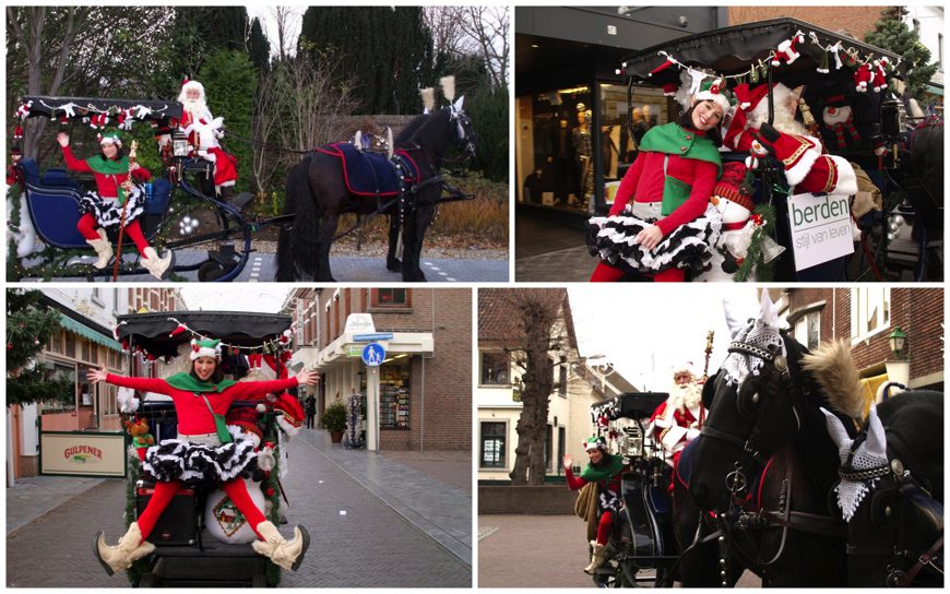 Betoverende 'Kerst Koets': creëer magische momenten op jouw evenement, aanpasbaar aan elk thema! Boek nu voor unieke herinneringen!