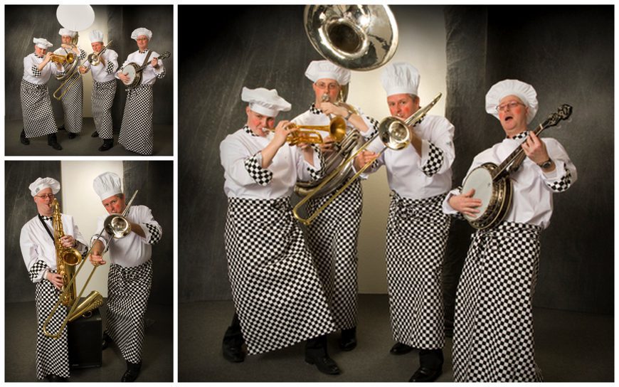 Dit Culinair Dixieland Orkest speelt een voor iedereen herkenbaar repertoire in dixie-stijl. Boek nu!