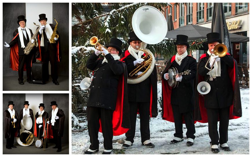 Dit Dickens Dixieland Orkest speelt een voor iedereen herkenbaar repertoire in dixie-stijl. Boek nu!