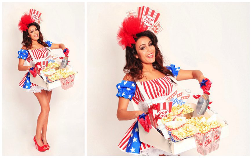 Popcorn USA Girls: Amerikaanse smaakmakers voor uw event. Boek nu voor een smaakvolle ervaring.