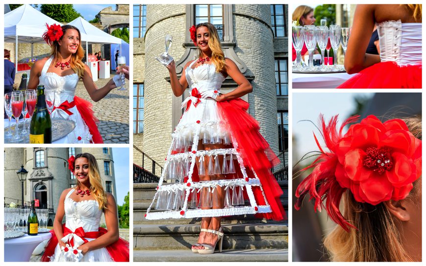 Champagne / Prosecco Girls Wit Rood: Betoverend Wit en Rood voor uw Event! 🍾 Elegante gastvrouwen met heerlijke traktaties. Boek nu voor stijlvolle flair.