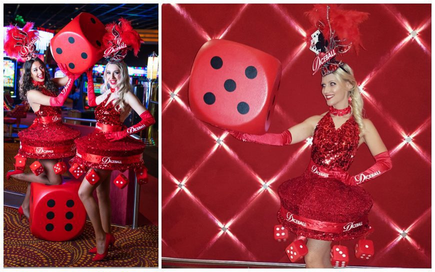 Dobbel Girls Rood Modellen: Uniek dobbelspel met geweldige prijzen! Perfect voor casino avonden en thema-events. Spanning en plezier verzekerd!