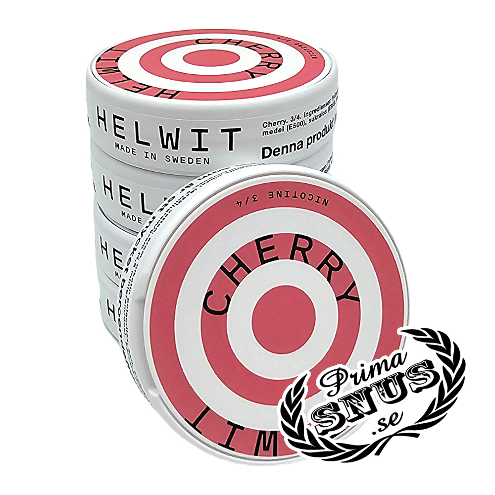 HELWIT Cherry All White 5-pack