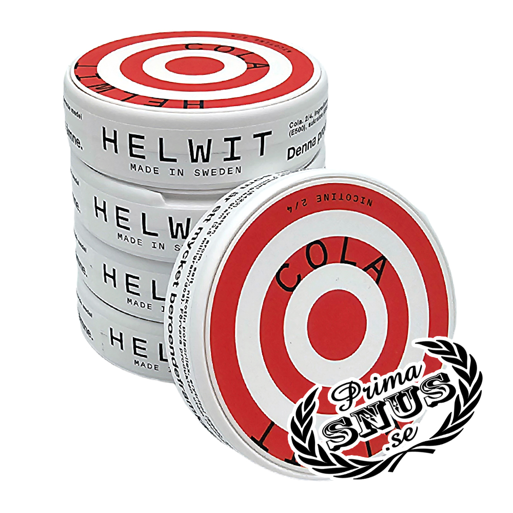 HELWIT Cola All White 5-pack