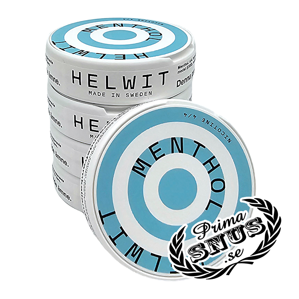 HELWIT Menthol All White 5-pack