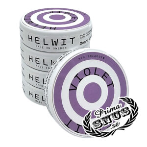 HELWIT Violet All White 5-pack