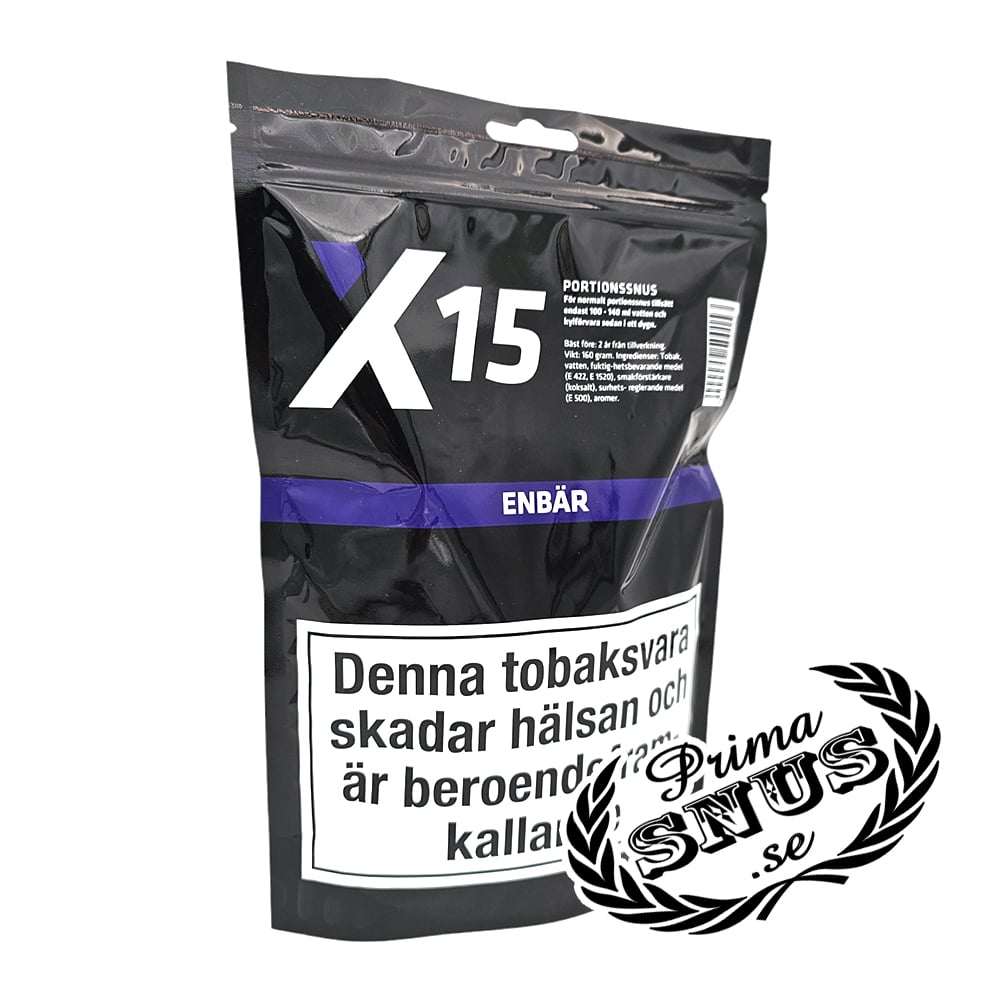 X-15 Portion Enbär 400 prillor