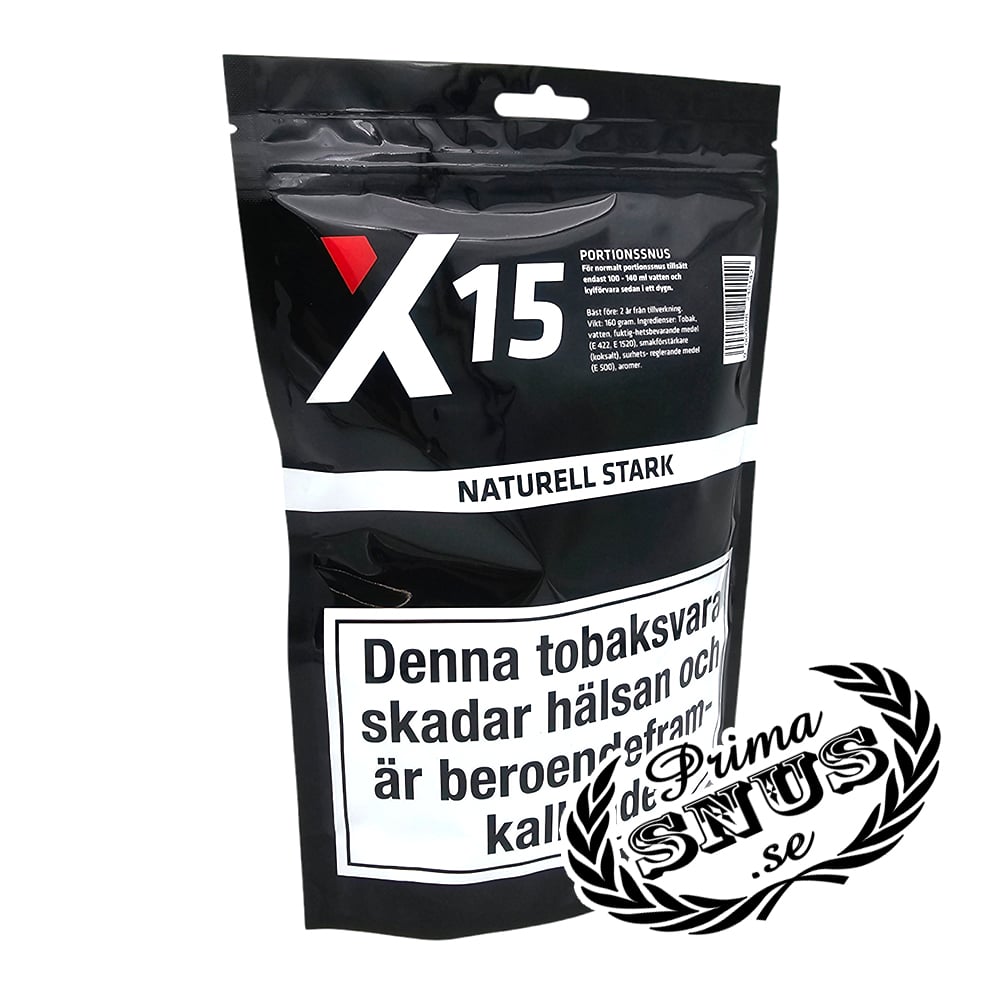 X-15 Portion Naturell Stark 400 prillor