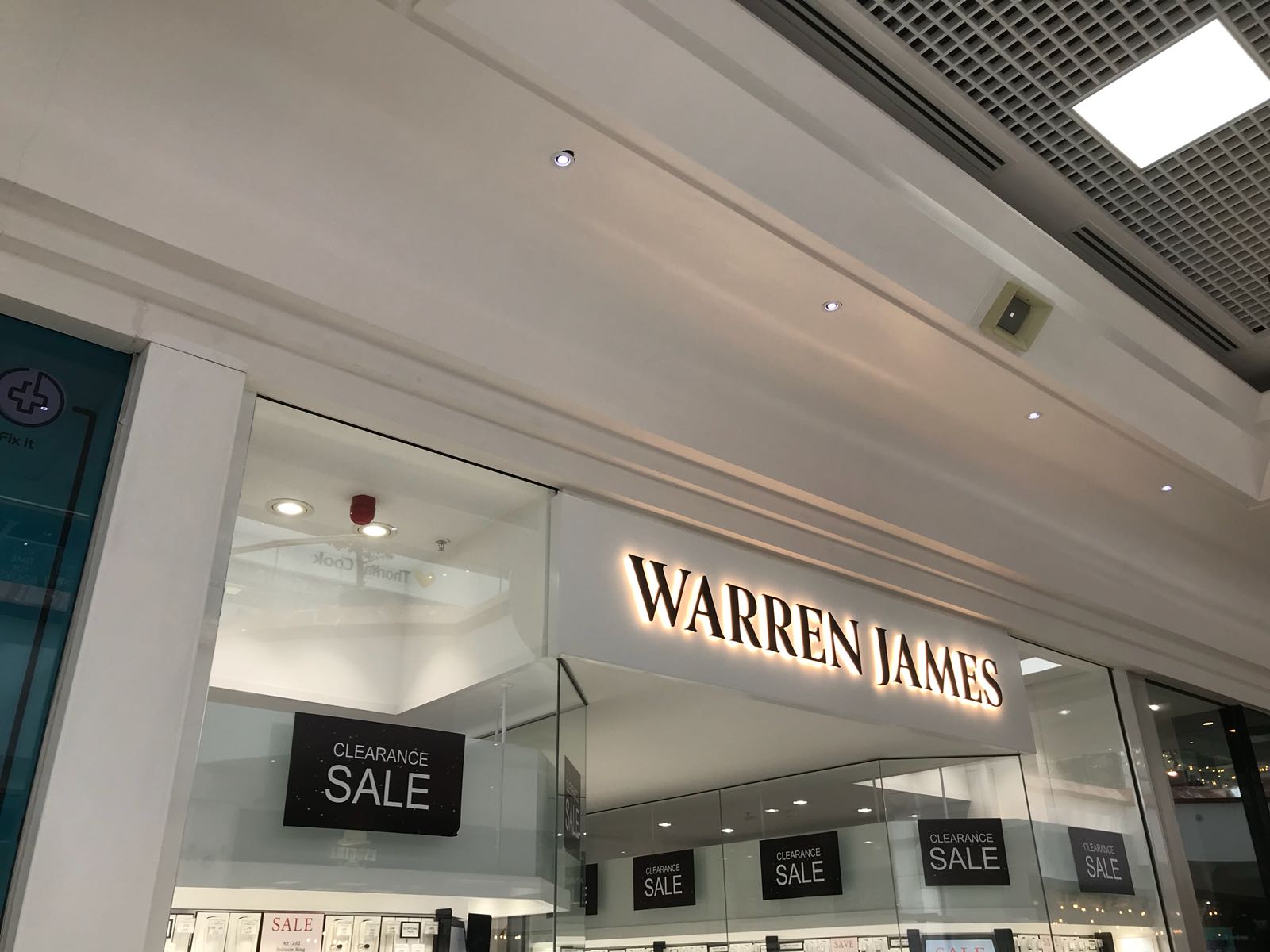 Warren James Signage | Principle Signs & Graphics