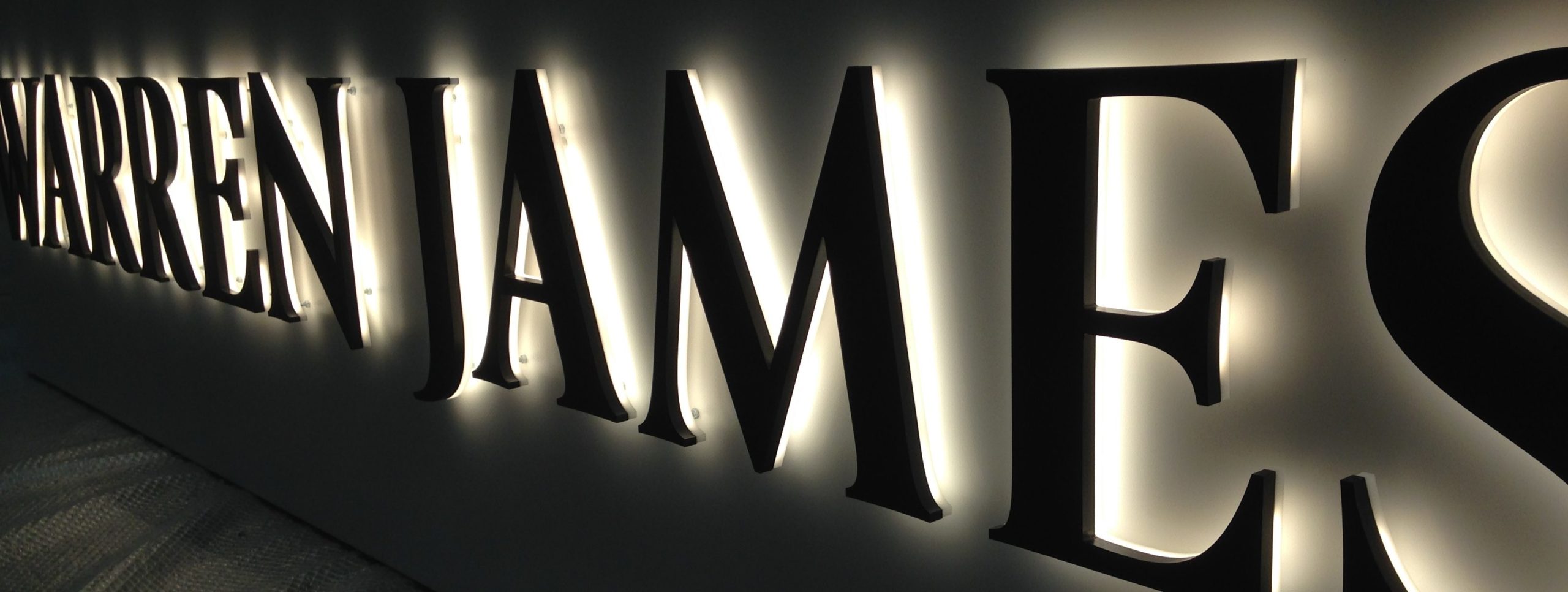 Warren James Signage | Principle Signs & Graphics