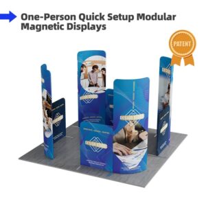 10x10ft Magnetic Modular Fabric Displays-E