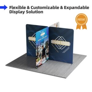 13x13ft Magnetic Modular Fabric Displays-A