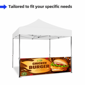Custom Size Half Wall(Graphic Only)