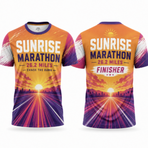 Custom Sublimated t shirt service
