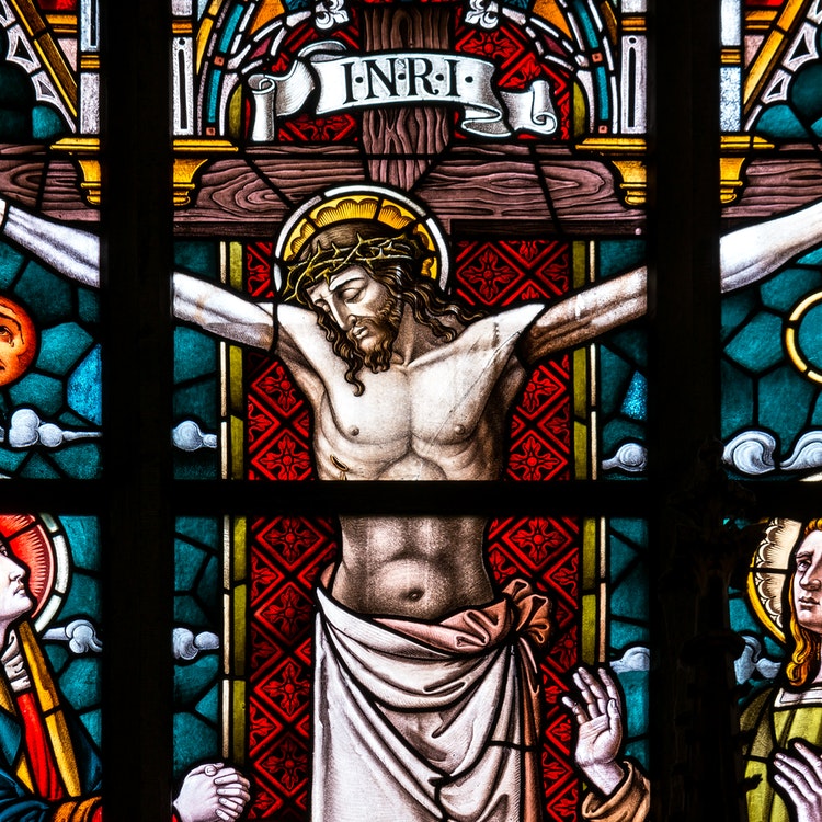 stained glass window