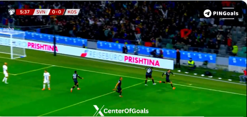 GOOOOOOOL  Kosova në epërsi ndaj Sllovenisë  shënon Fisnik Asllani