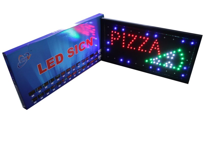 LED-Laufschrift Rot 99 x12cm - WiFi-Programmierbar per