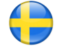 Sveriges flagga rund Sveriges flagga rund
