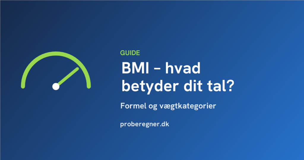 bmi udregner