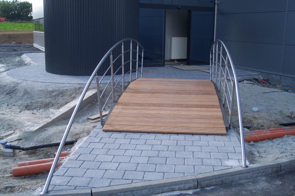 Passerelle Inox-Bois