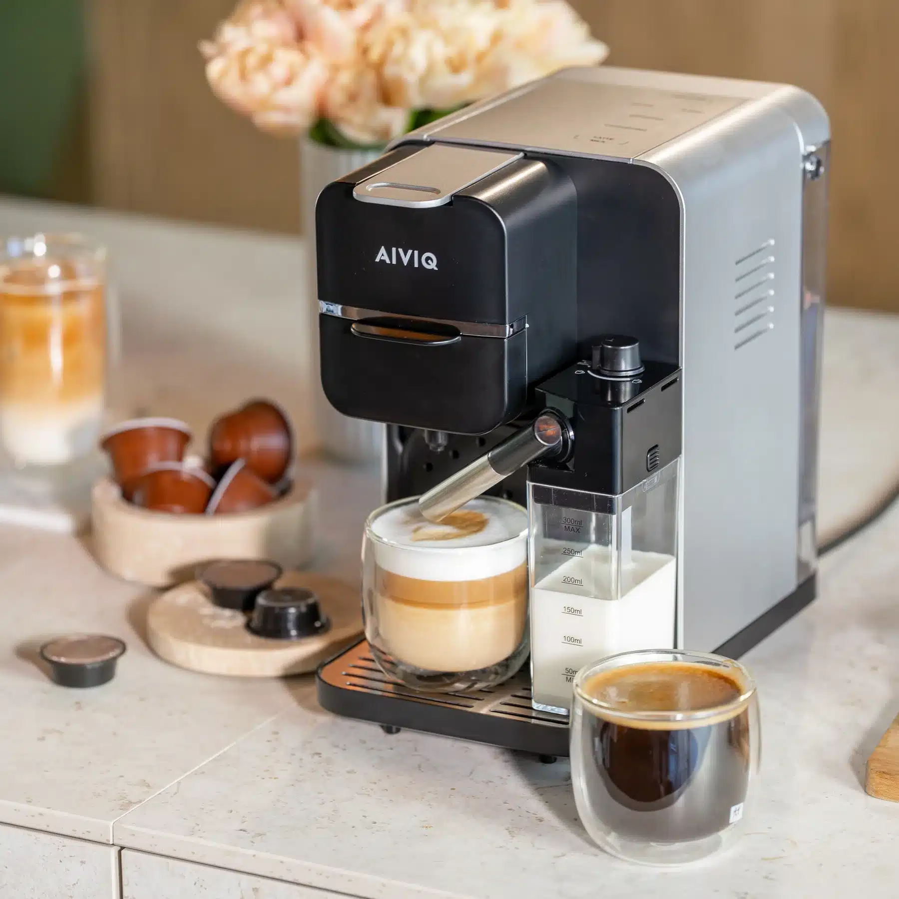 Aiviq Multibrew Pro Kapselmaskin