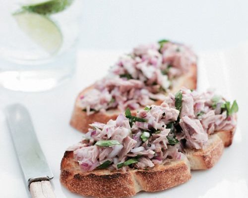 Homemade tonijn-en eiersalade!