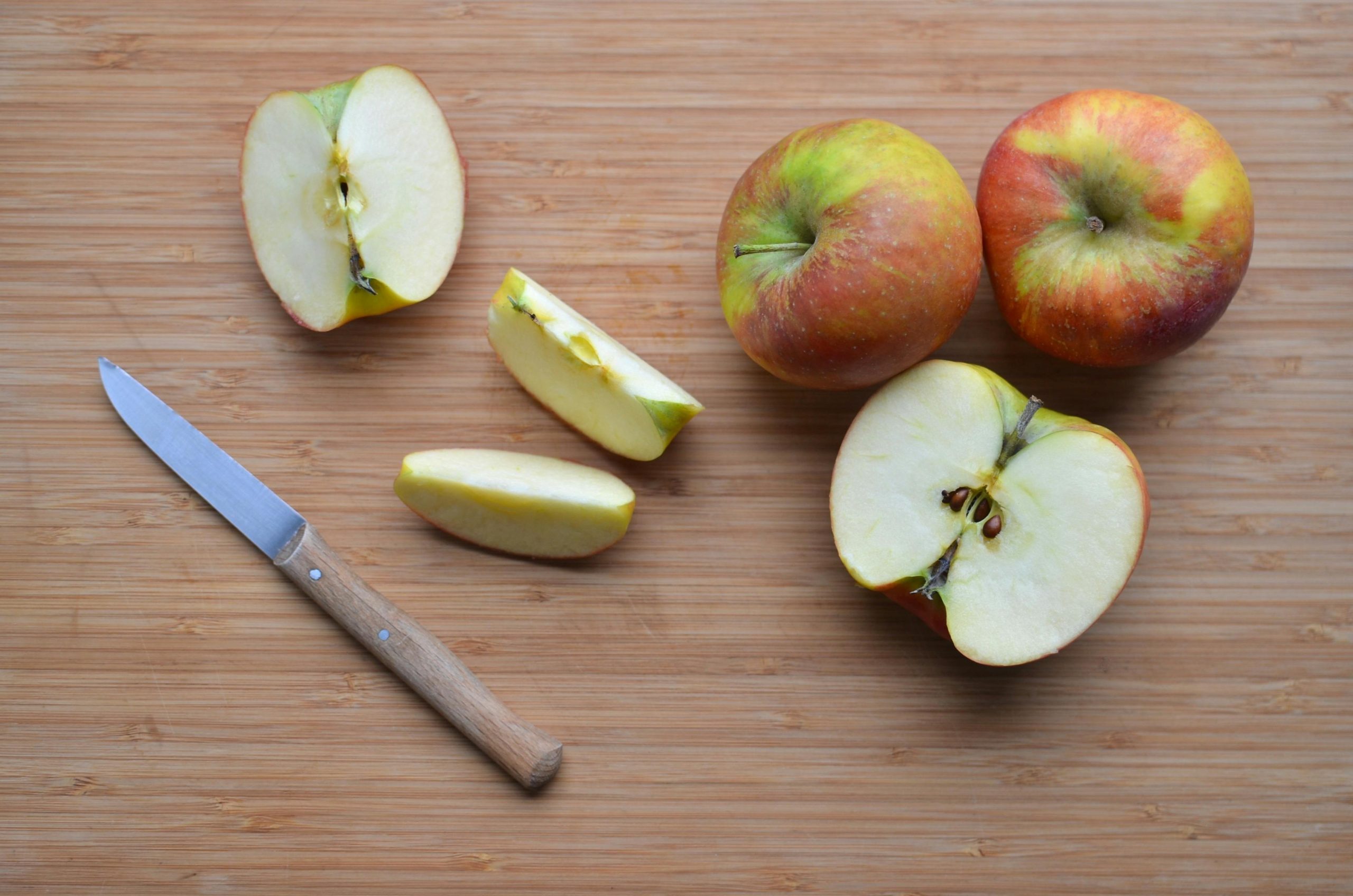 Hoeveel calorieën zit er in een appel?